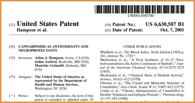 US Patent #6,630,507